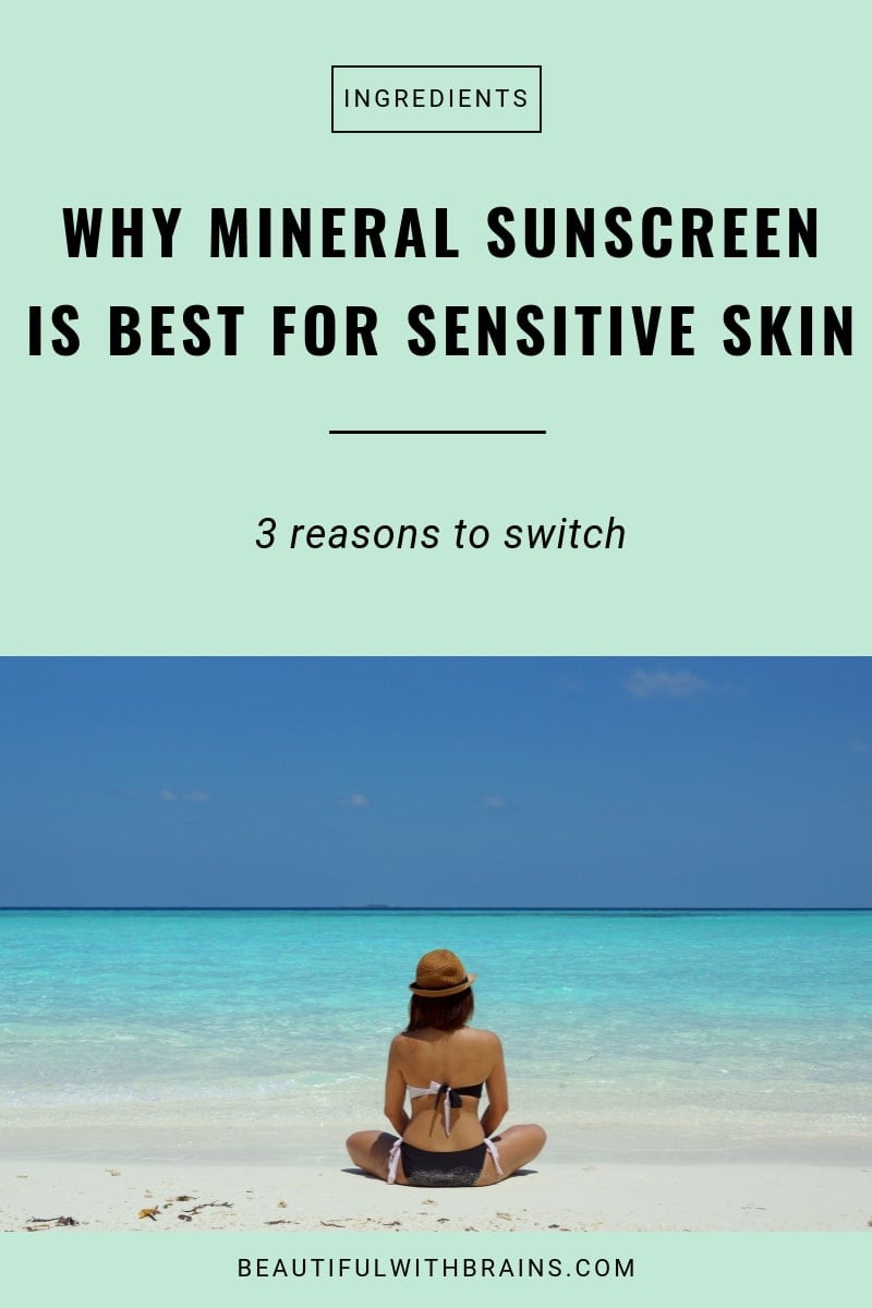 3 reasons why mineral sunscreen is best for sensitive skin