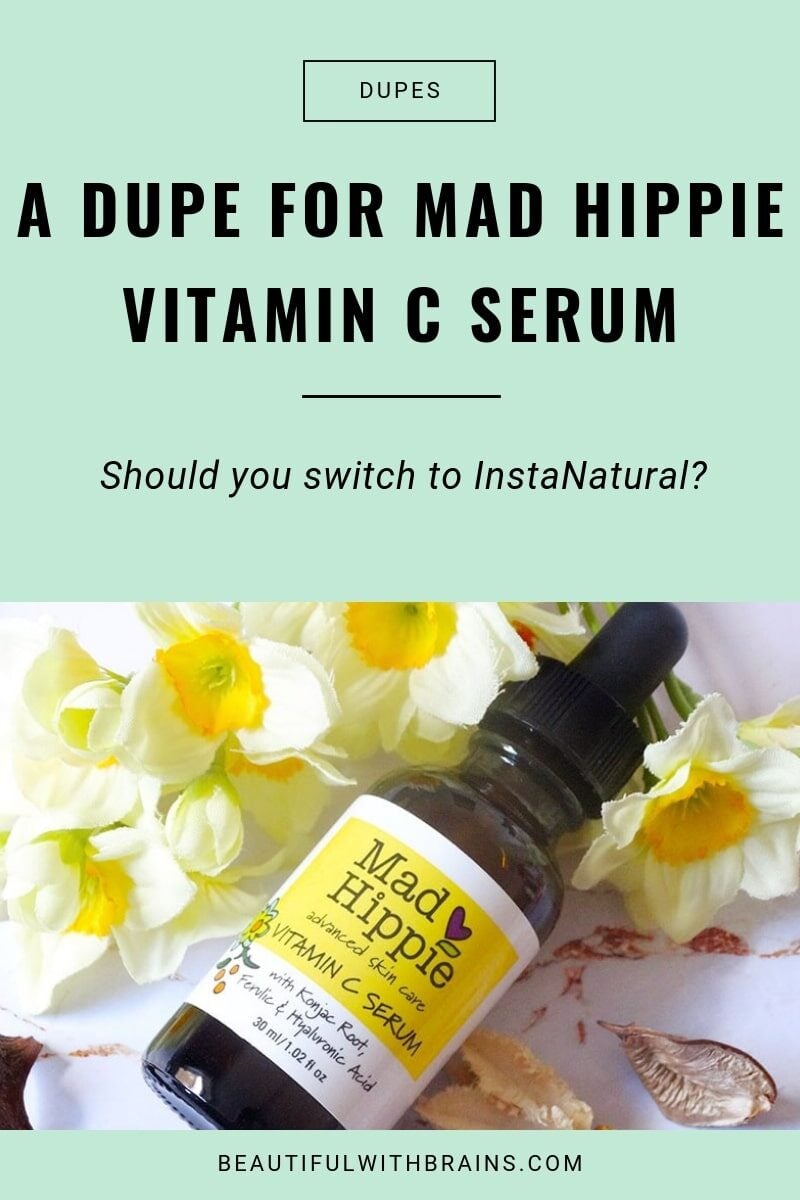 a dupe for Mad Hippie Vitamin C Serum