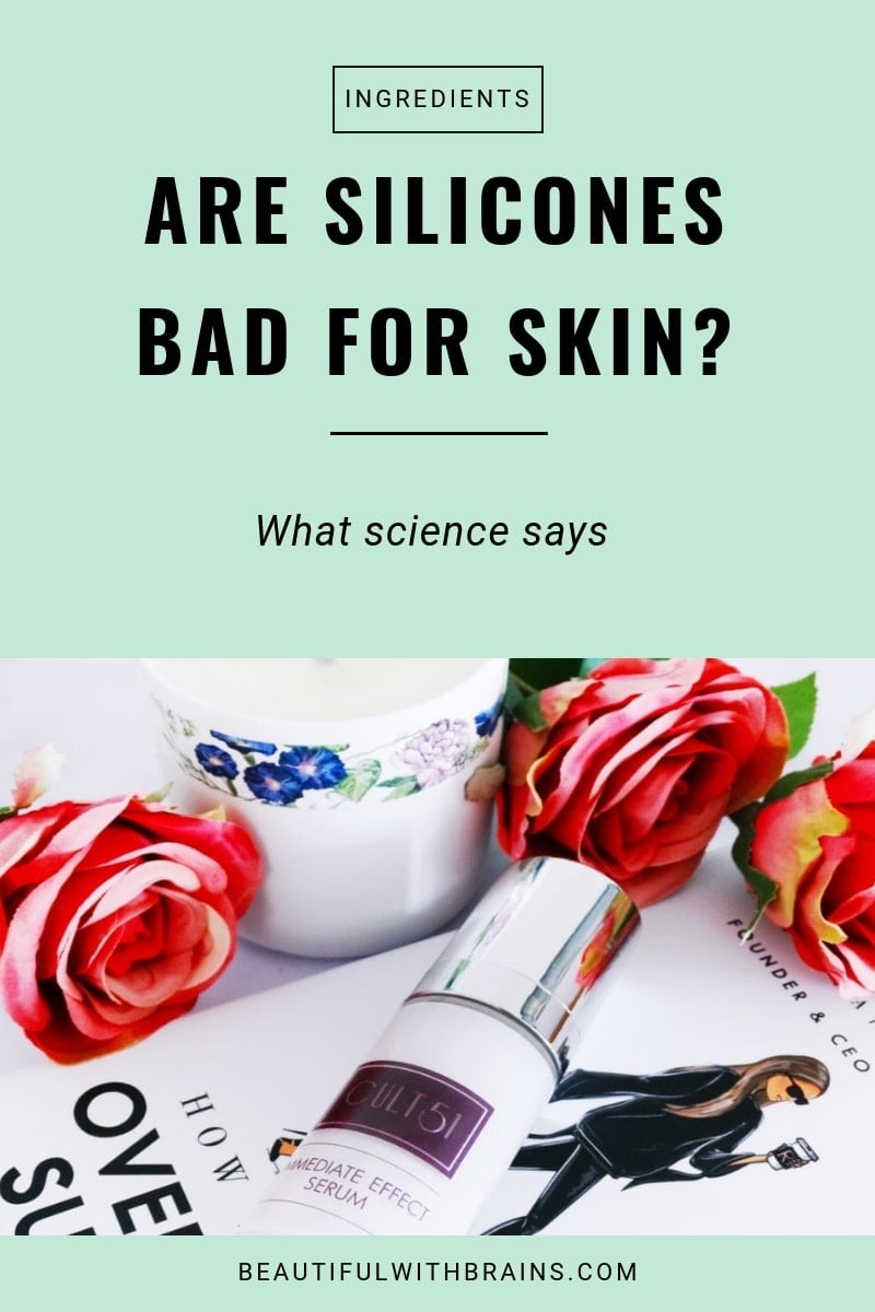 are silicones bad for skin?