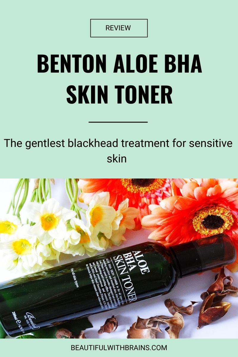 Benton Aloe BHA Skin Toner review
