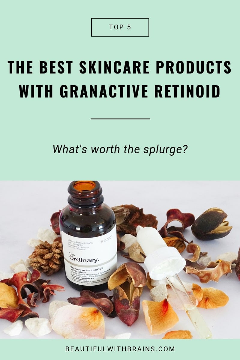 best skincare products with granactive retinoid