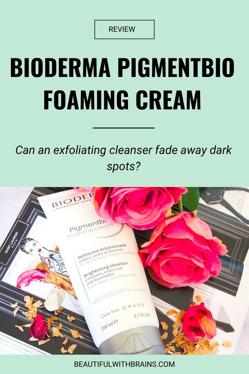 bioderma pigmentbio foaming cream review