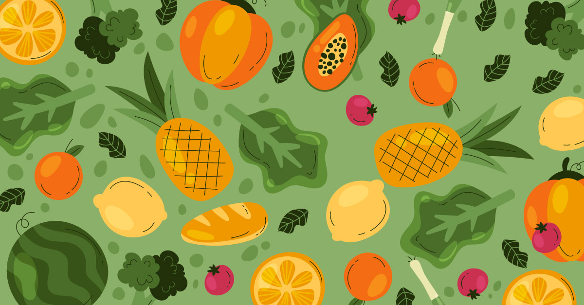 Buying Organic Produce Banner