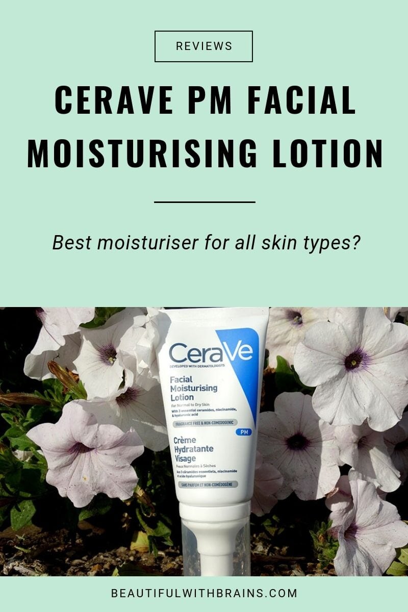 cerave pm facial moisturising lotion review