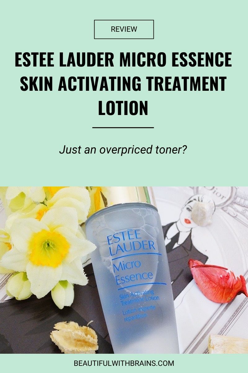Estee Lauder Micro Essence Skin Activating Treatment Lotion review