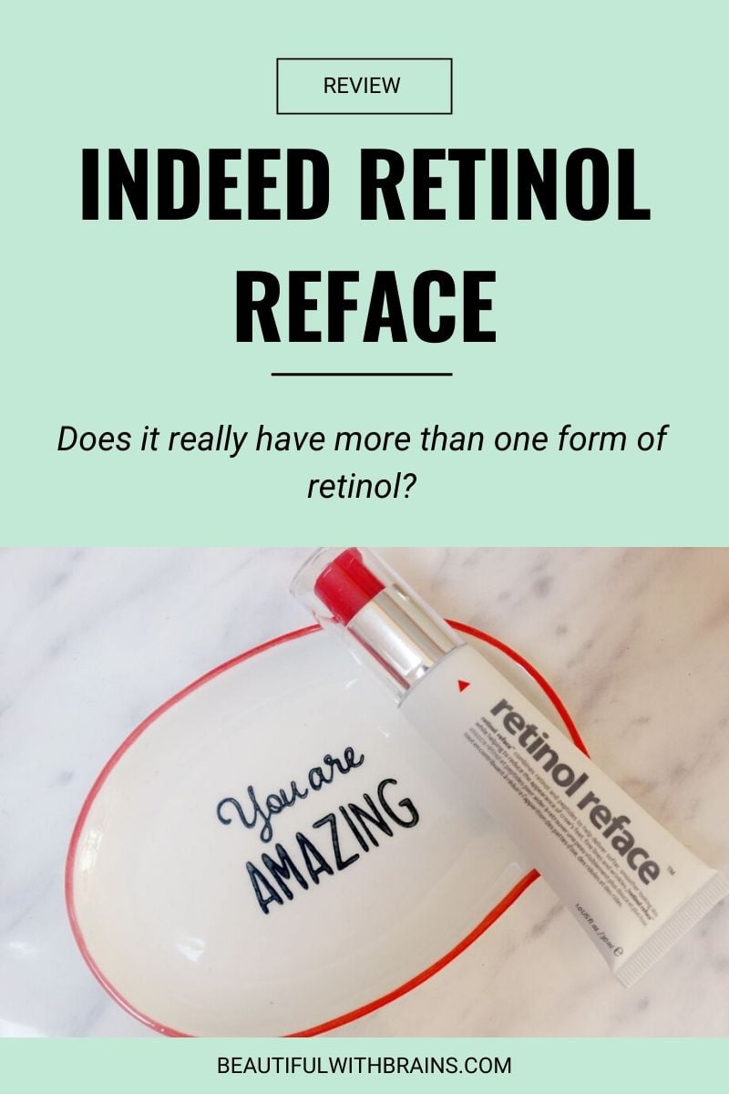 indeed retinol reface review