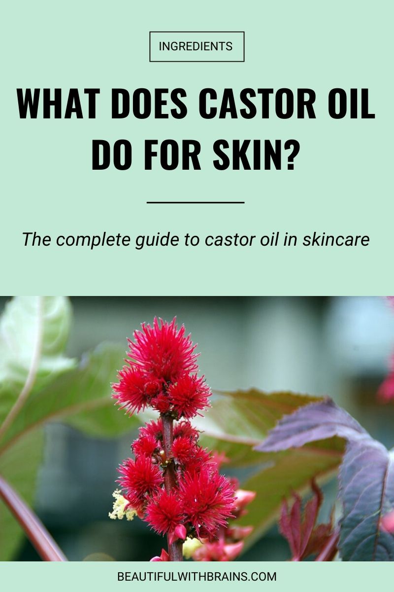is castor oil good for skin