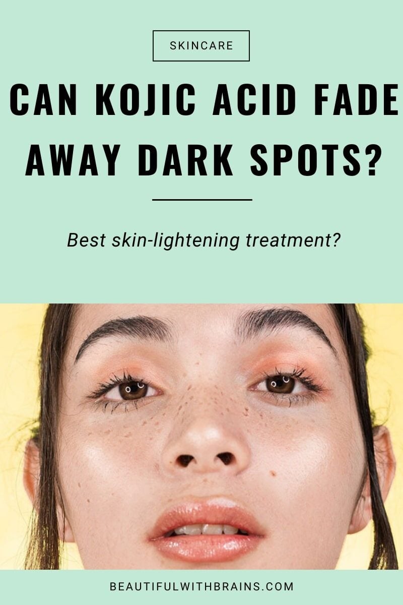 kojic acid fades away dark spots