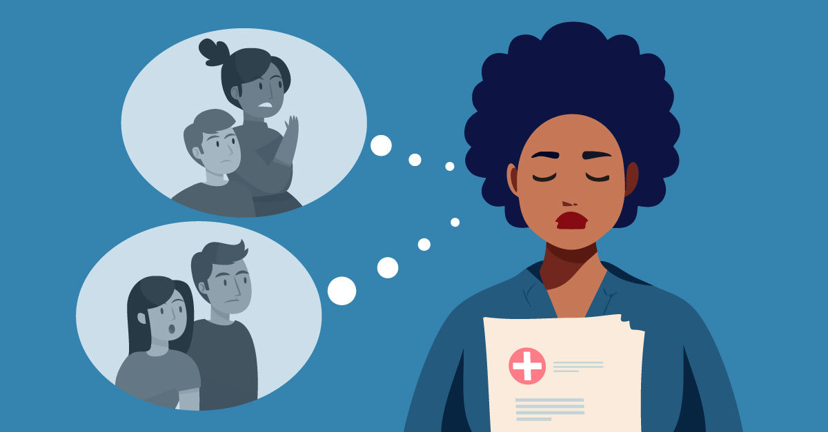 Talking to Family and Friends About a Major Medical Diagnosis Banner