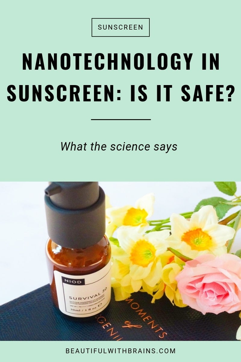 is nanotechnology in sunscreen dangerous?