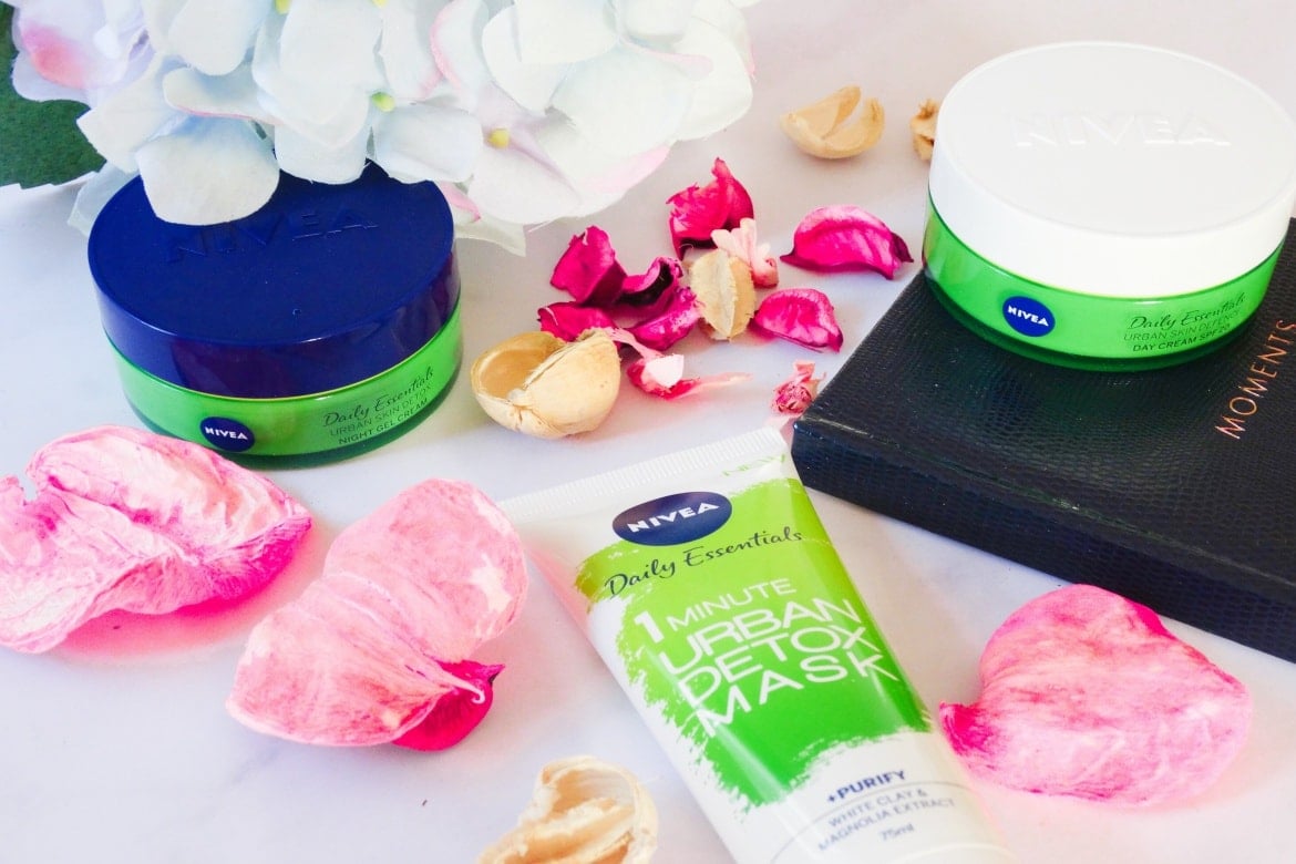 nivea urban skin range review