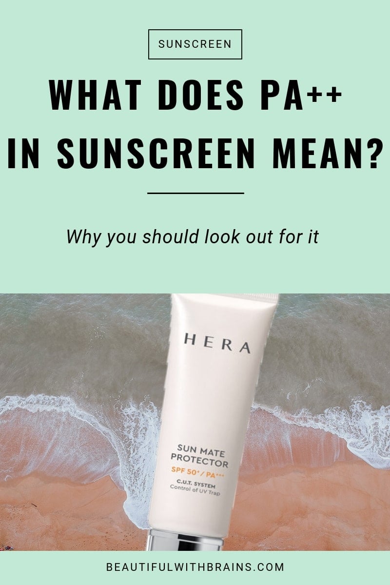 pa sunscreen meaning