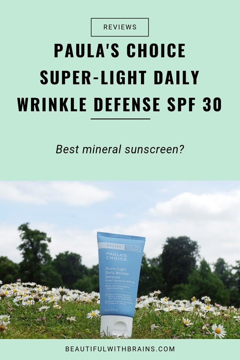 paula's choice super light daily wrinkle defense spf 30