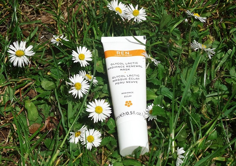 REN glycol lactic radiance renewal mask review