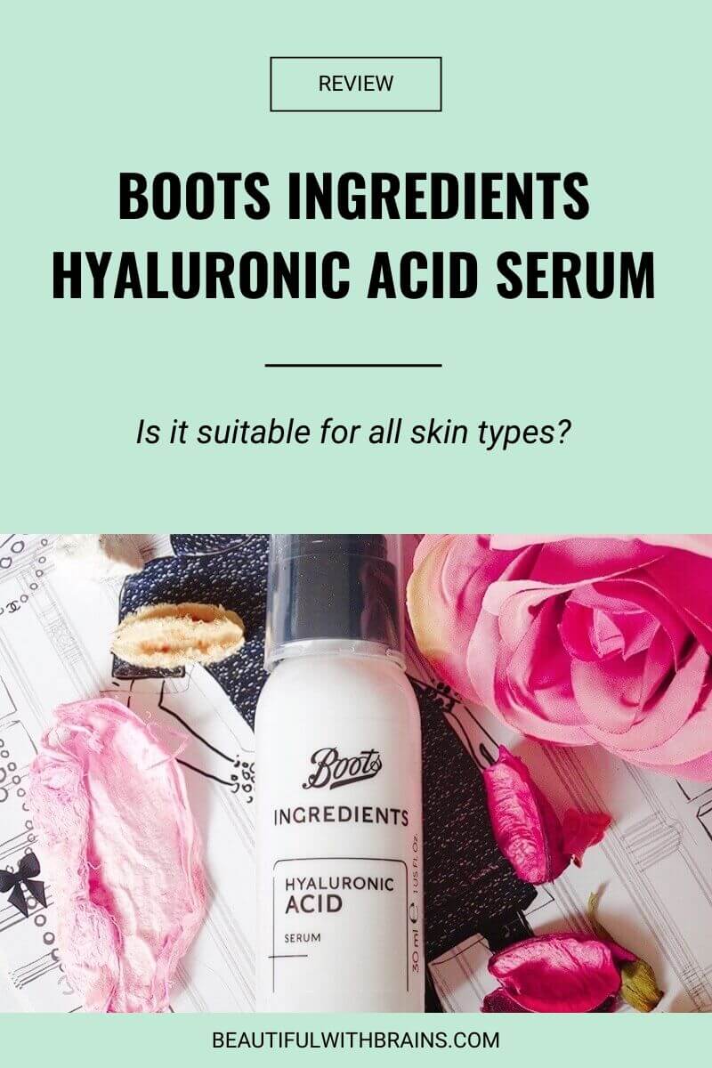 review boots ingredients hyaluronic acid serum