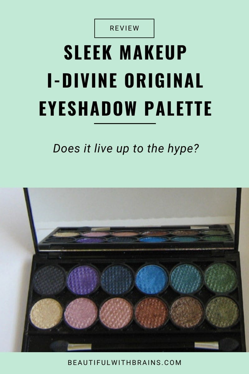 review sleek makeup i-divine original eyeshadow palette