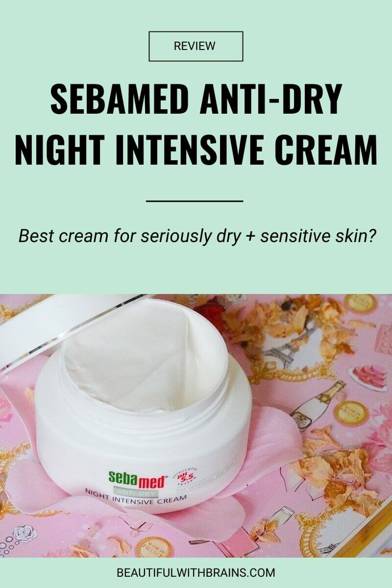 sebamed anti-dry night intensive cream review