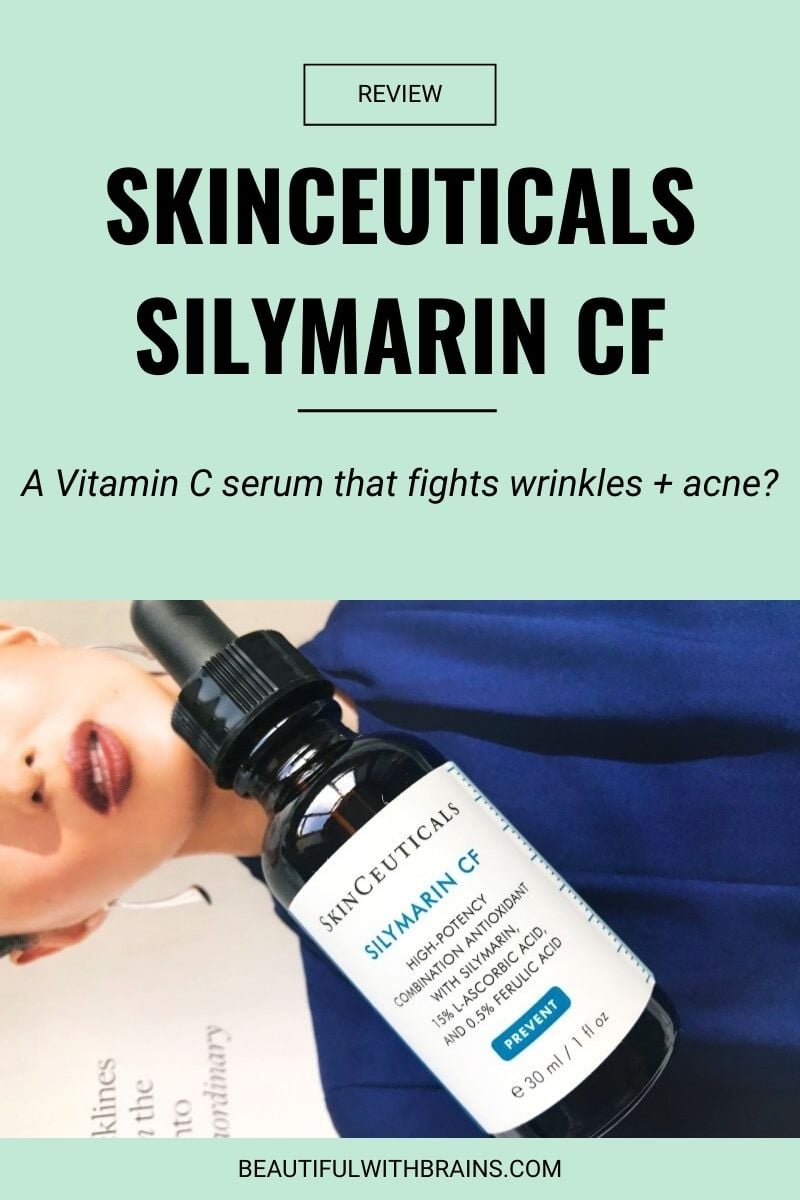 skinceuticals silymarin cf review