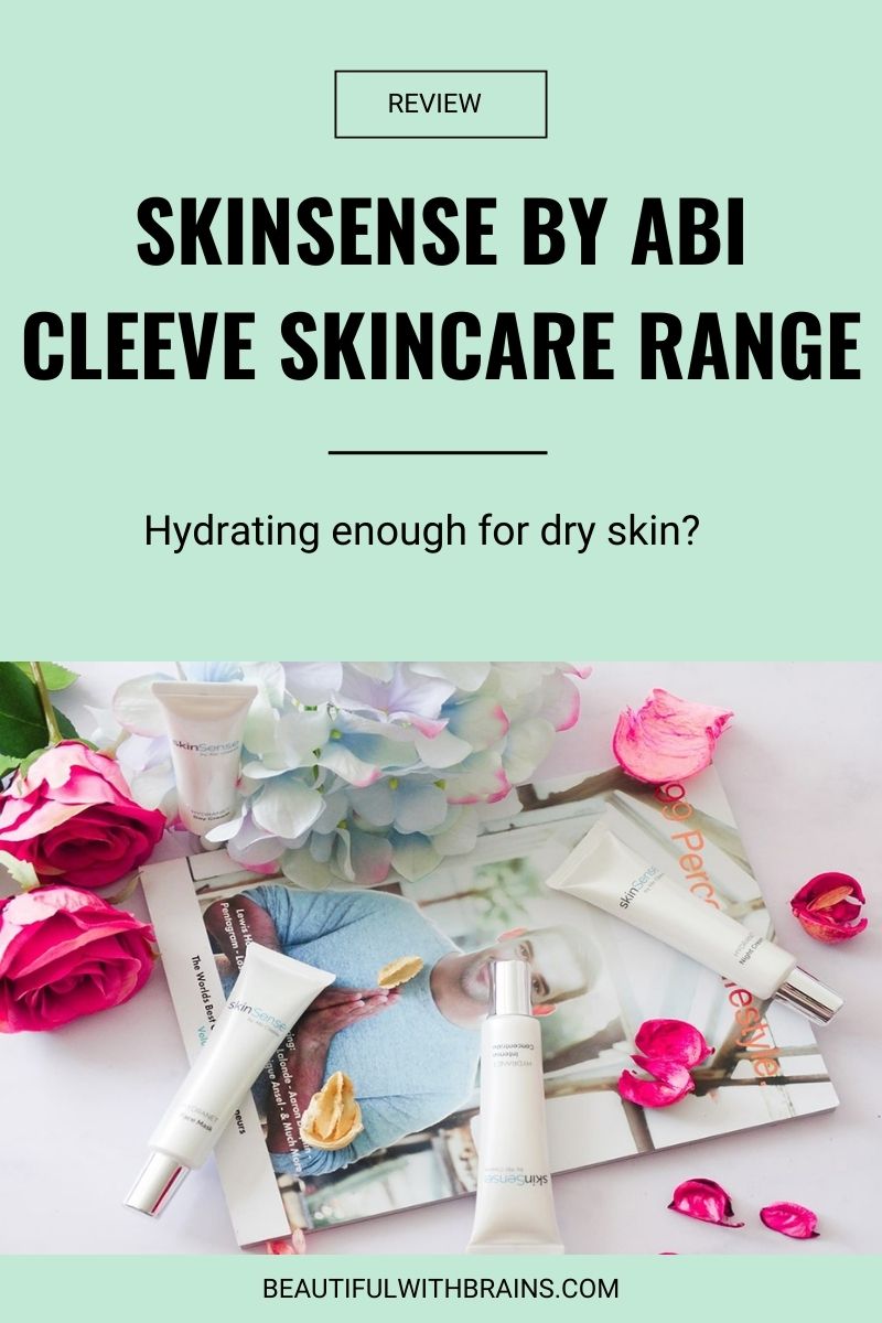 Skinsense by Abi Cleeve review