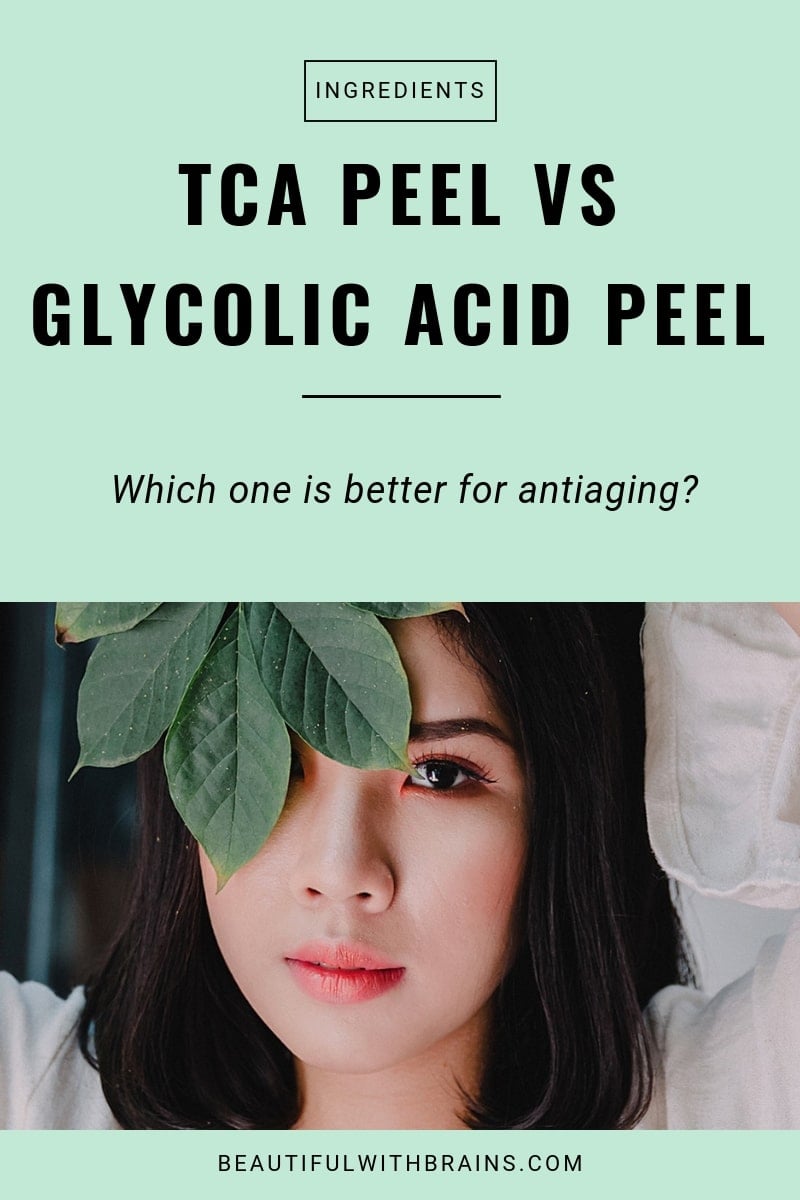 tca peel vs glycolic acid peel for antiaging