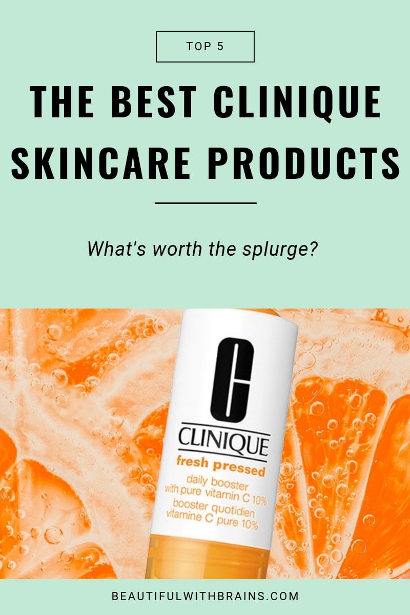 the best Clinique skincare products