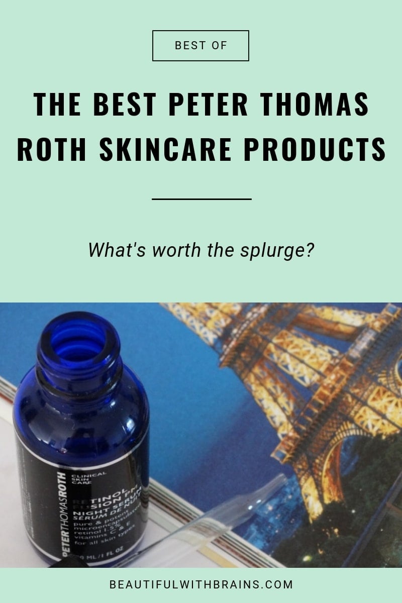 the best peter thomas roth skincare products