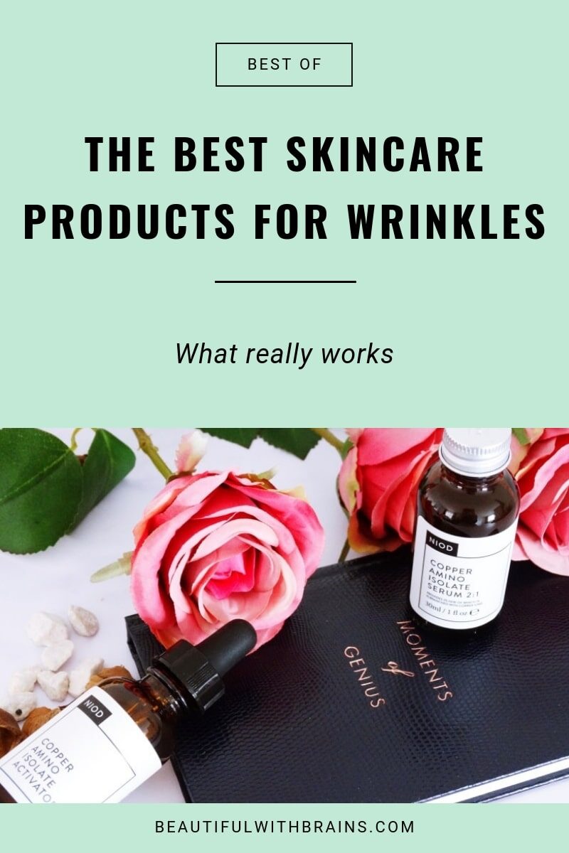 the best skincare products for wrinkles and fine lines